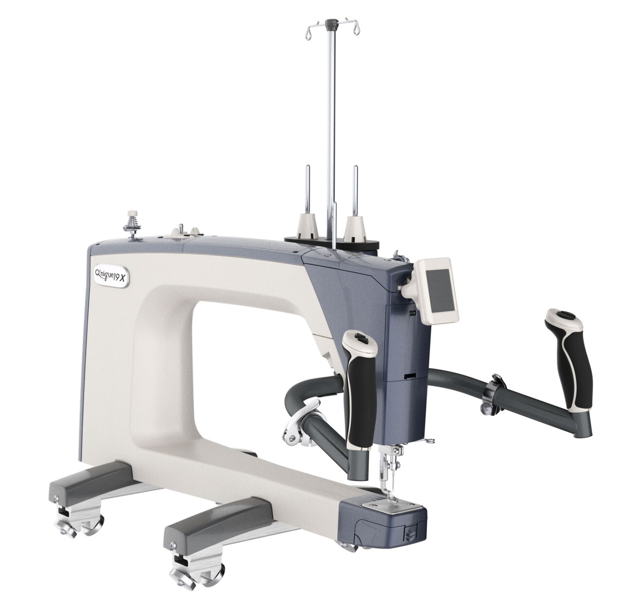 Q'nique 19X Quilting Machine and Cutie Table Top Quilting Frame